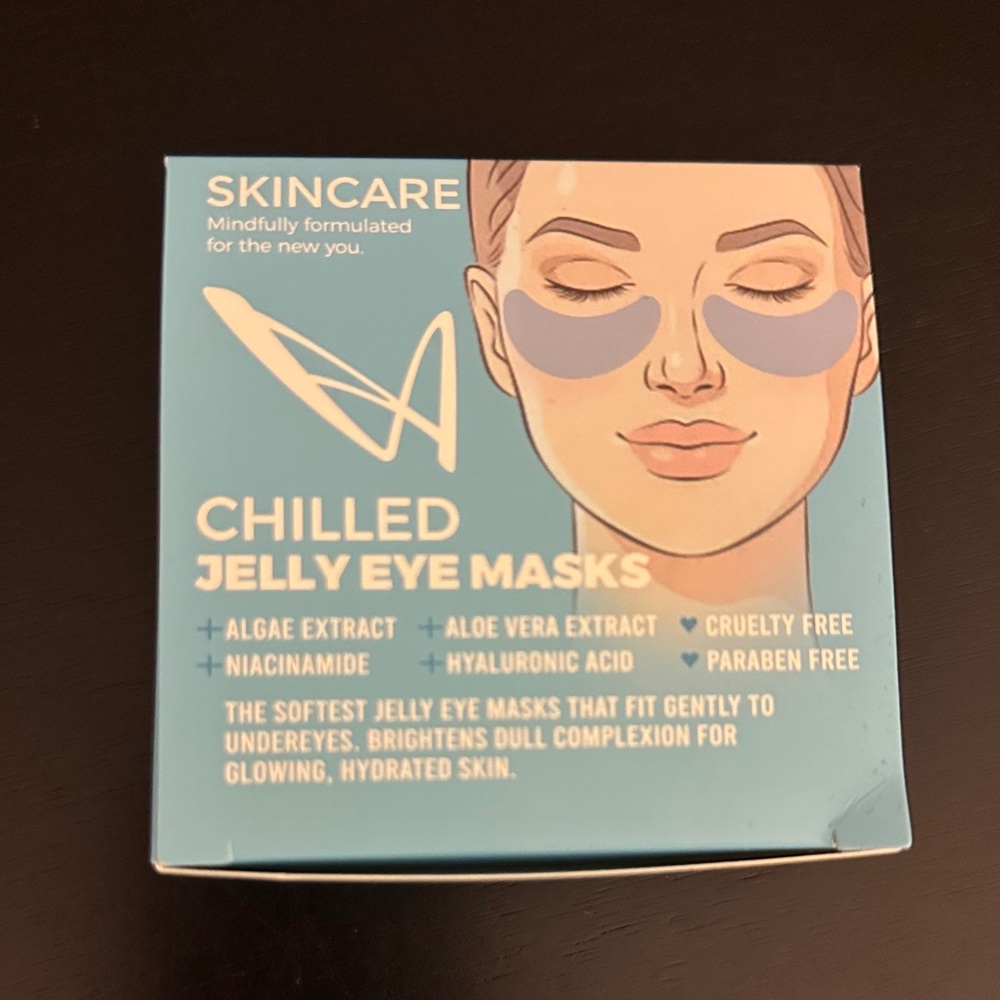 LA Splash Chilled Jelly Eye Masks 30 Hydrating Under Eye Patches niacinamide